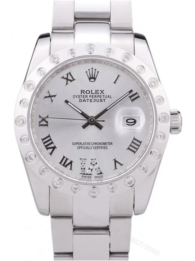 View 1 of Replica Rolex Datejust Silver Dial 7468 36 mm
