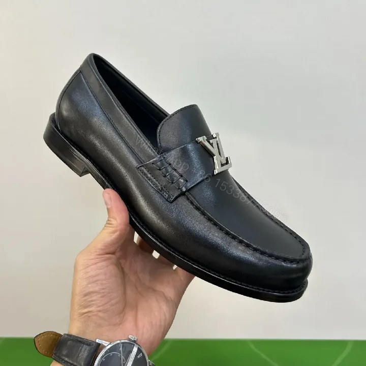 View 1 of Premium Leather Loafers: Subtle Hardware, All-Day Comfort