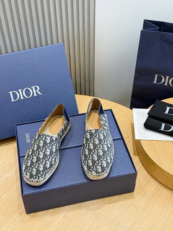 View 1 of Monogram Jacquard Espadrille Slip-Ons: Subtle Luxe Comfort