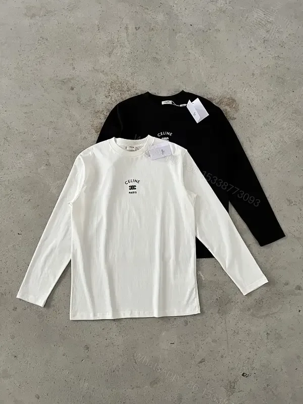 View 1 of Minimalist Luxe Long-Sleeve Tee – Quiet Designer-Inspired Comfort