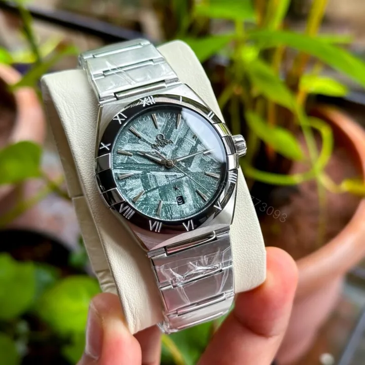 View 1 of Omega Constellation Green Meteorite 41mm Automatic