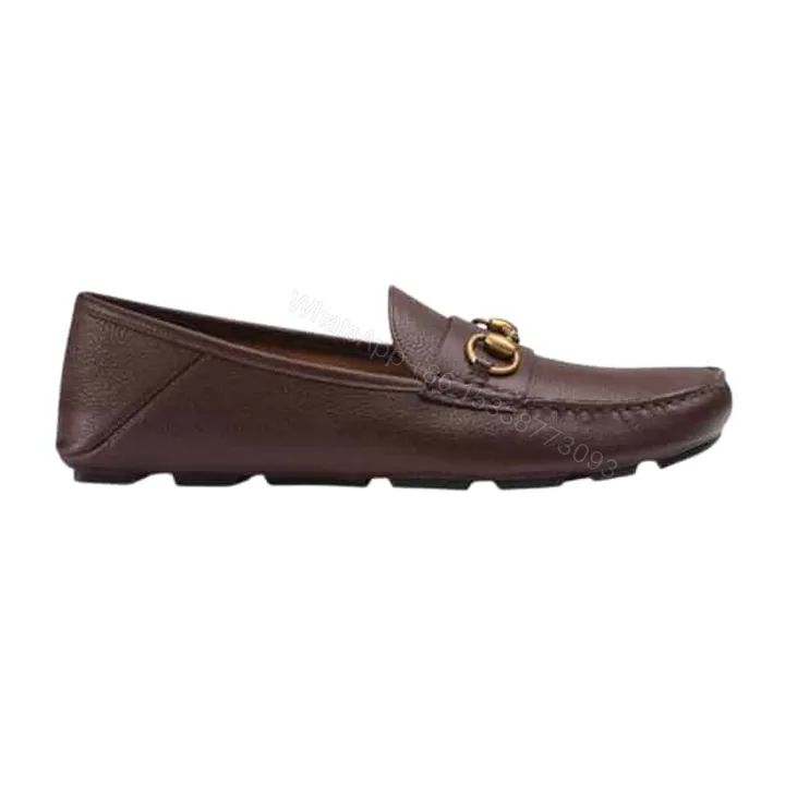 View 1 of GUCCI LEATHER DRIVER WITH HORSEBIT – LDG004