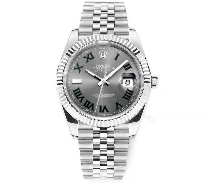 View 1 of BP Factory Clean Factory DDF Classic Silver Rolex Style Watch