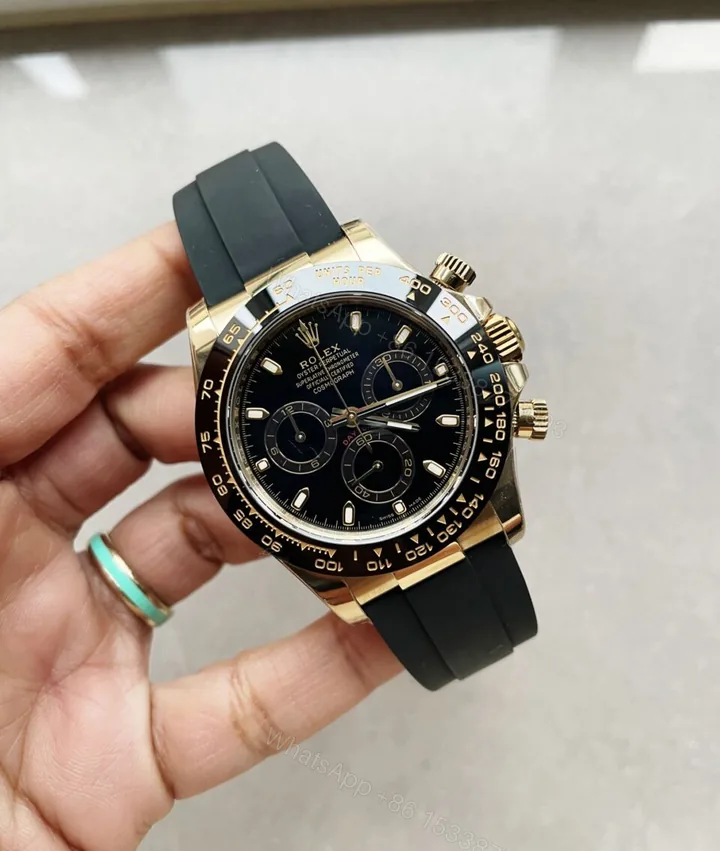 View 1 of BTF Factory 1:1 Rolex Daytona 116518 Best Edition 904L Steel Black Dial A4130