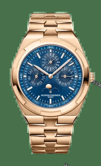 View 1 of Replica vacheron constantin Overseas perpetual calendar ultra-thin 41.5 mm 18K 5N pink gold