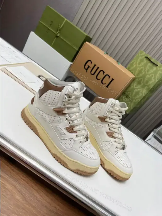 View 1 of WOMEN’S HIGH TOP DISTRESSED EFFECT SNEAKER – GC194