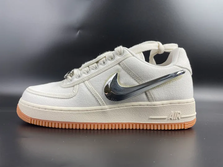 View 1 of Nike Air Force 1 Low Travis Scott Sail