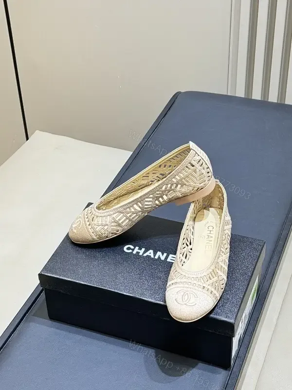 View 1 of Elegant Textured Slip-Ons: Subtle Luxe Detail Flat
