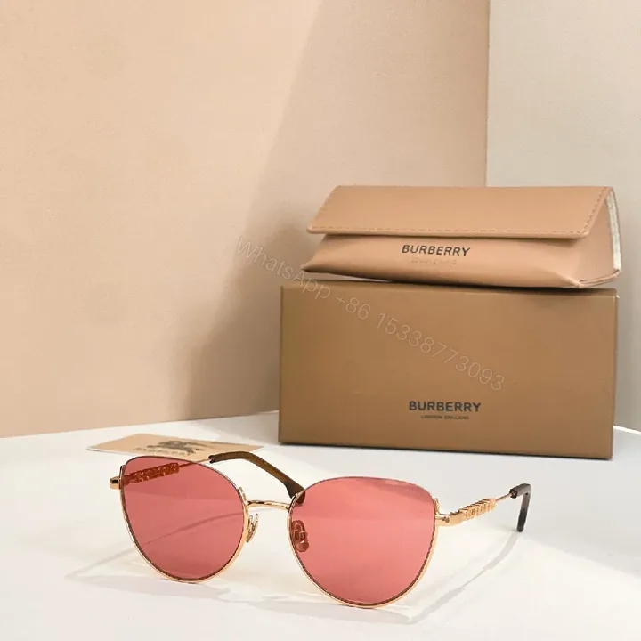 View 1 of Rose Gold Sunglasses – Lightweight Metal Frame, Pink Lenses, Luxe Comfort