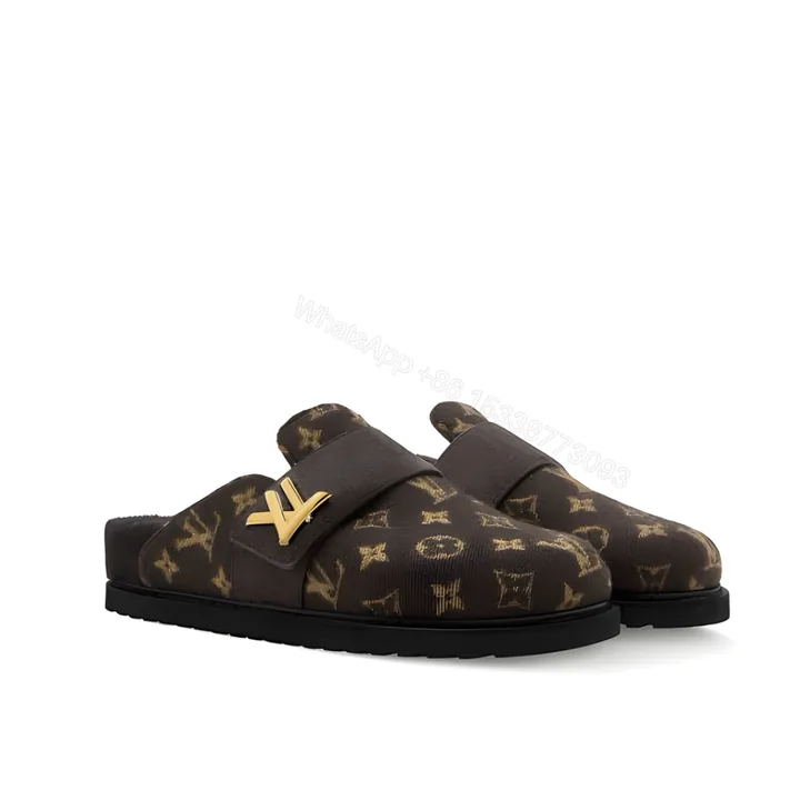 View 1 of Louis Vuitton Lv Cosy Flat Comfort Clog Brown