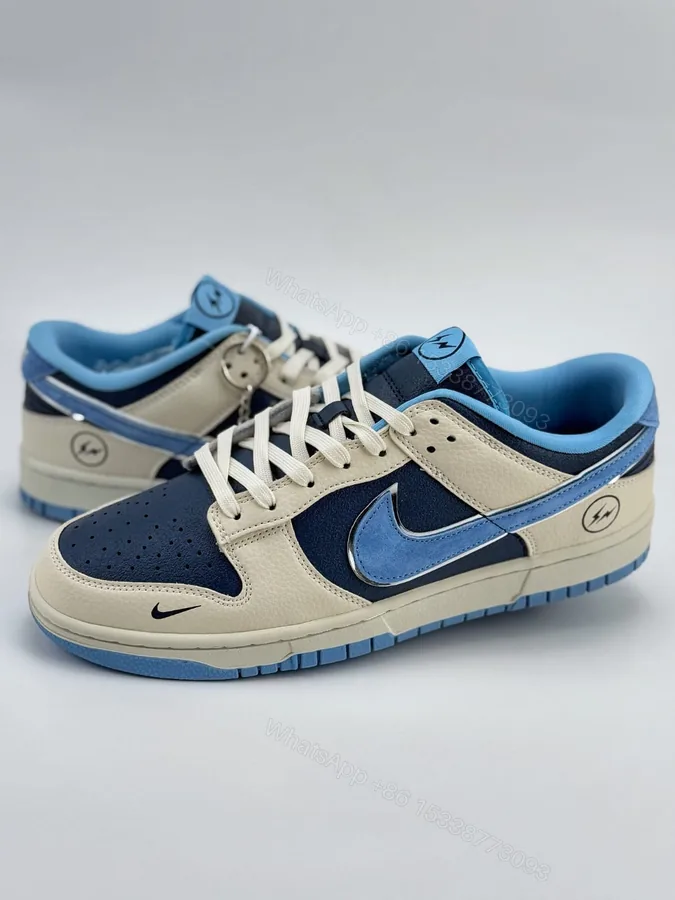 View 1 of FIRST COPY NIKE DUNK LOW RETRO FUJIWARA HORIZOO BLUE