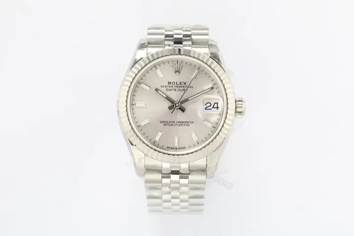 View 1 of Rolex Datejust 31 Stainless Steel Fluted Jubilee Silver 278274-0012