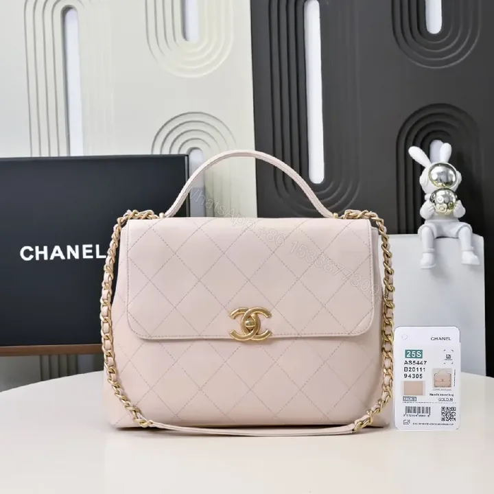 View 1 of Quilted Leather Mini Flap Bag: Timeless Glamour Accessory