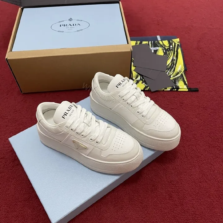 View 1 of White Leather Sneakers Minimalist Comfort Essence Footwear