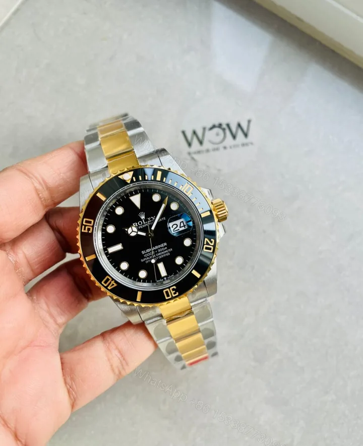 View 1 of VSF FACTORY 1:1 Rolex Submariner Date 126613 LN Bimetal BEST EDITION YG & SS 904L Black Dial Swiss 3235