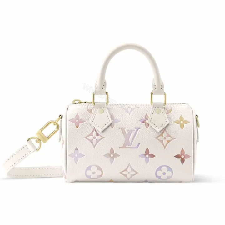 View 1 of Louis Vuitton Nano Speedy Dream Beige 16Cm M25591