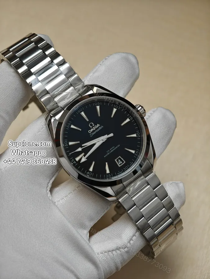 View 1 of Omega Aqua Terra 220.10.41.21.01.002 41mm Super Clone Black Dial Watch