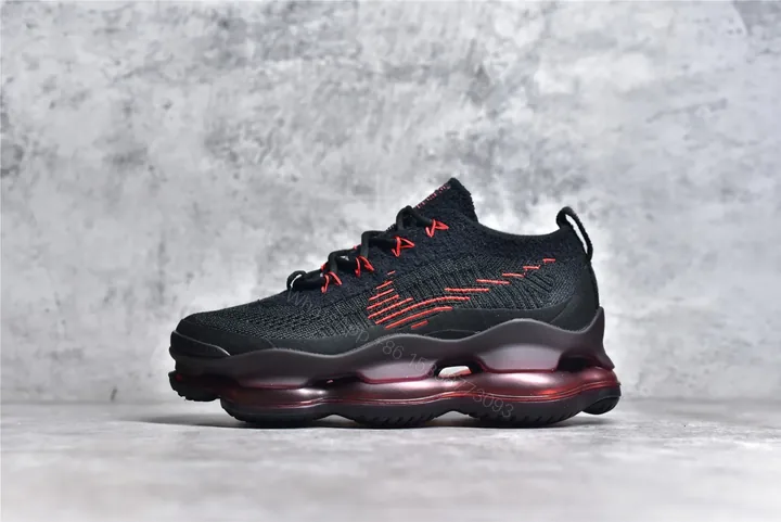 View 1 of Nike Air Max Scorpion FK Black University Red Reps