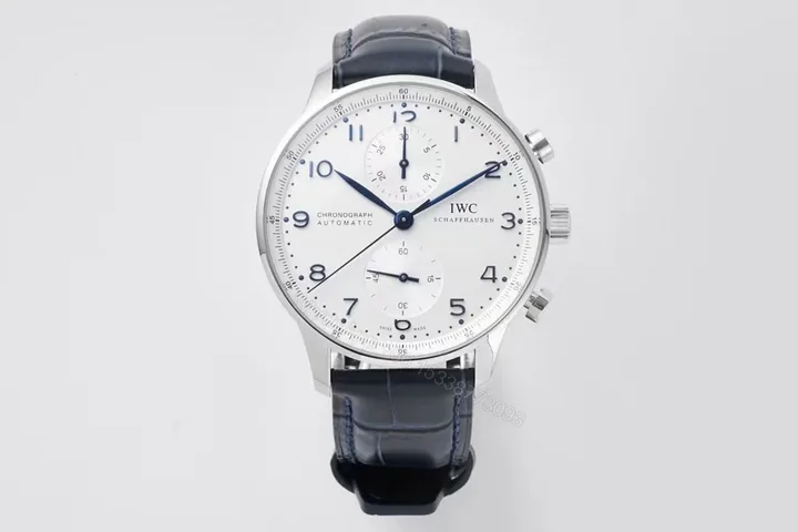 View 1 of IWC Portuguese Chrono-Automatic Stainless Steel Silver IW3714-17