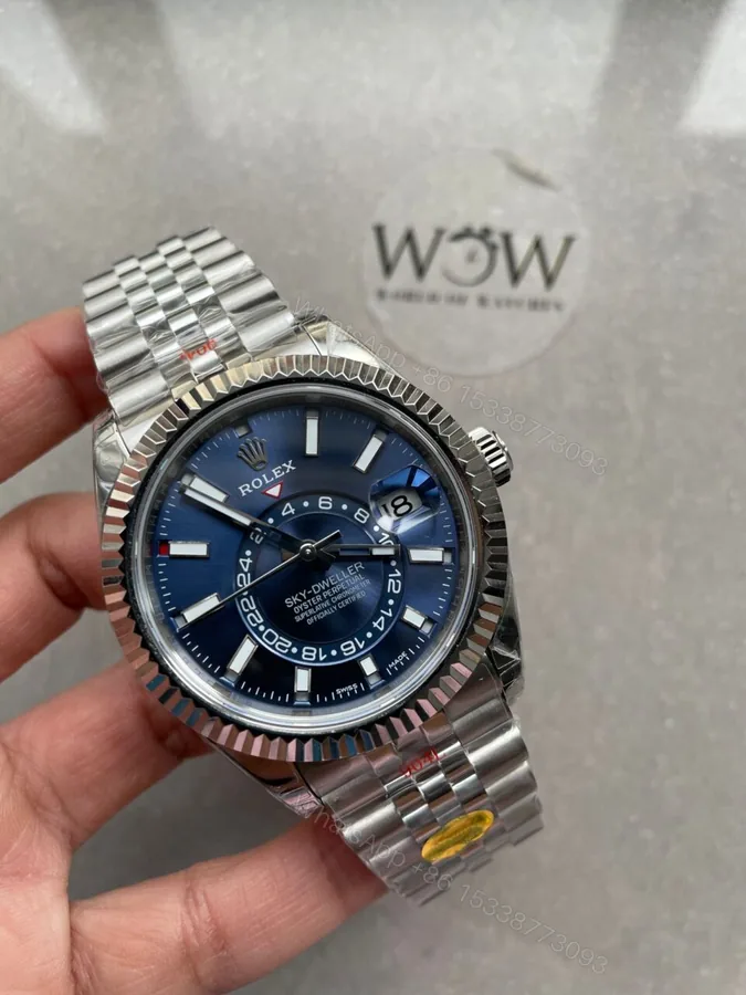 View 1 of Noob FACTORY 1:1 Rolex Sky-Dweller 326935 SS Blue Dial