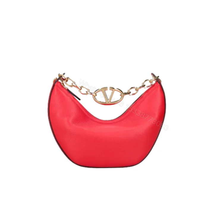 View 1 of VALENTINO GARAVANI SMALL V LOGO GATE TOP HANDLE BAG PINK 24CM