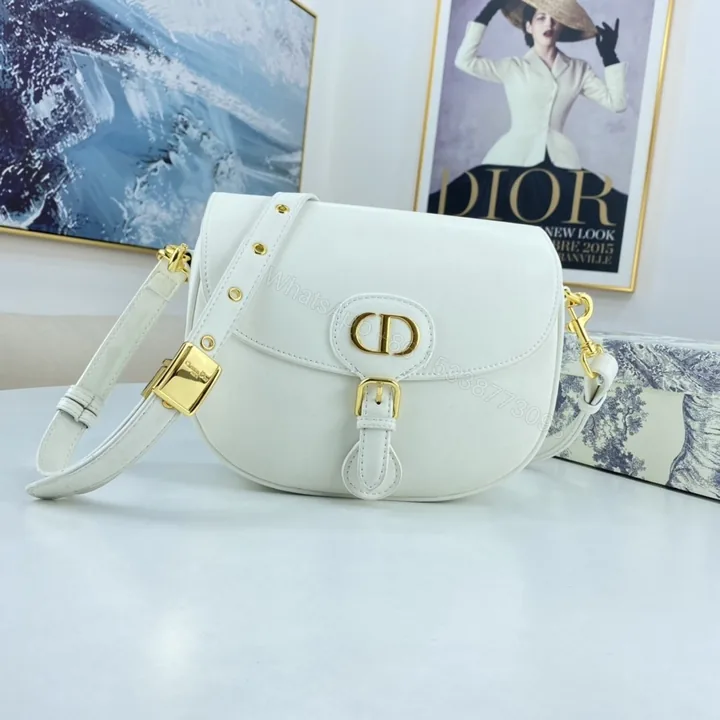 View 1 of Dior Medium Dior Bobby Bag Black Box Calfskin Women