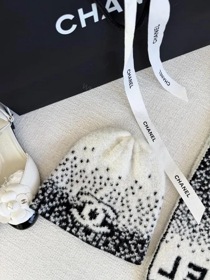 View 1 of Soft Knit Beanie with Ribbon Detail, Luxe Texture, Unisex