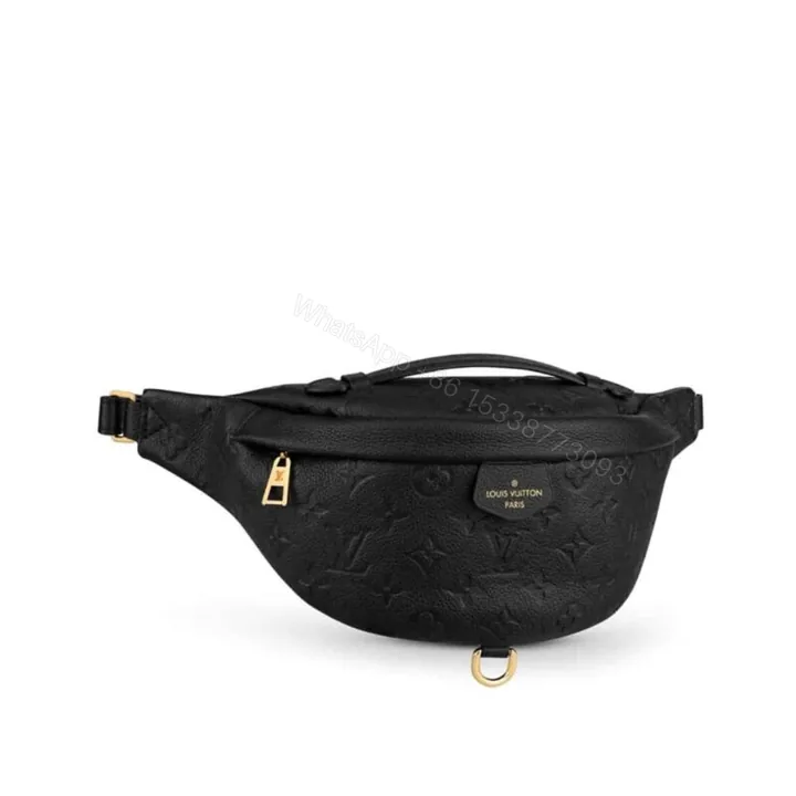 View 1 of Louis Vuitton Monogram Bumbag Empreinte Black 37Cm M44812