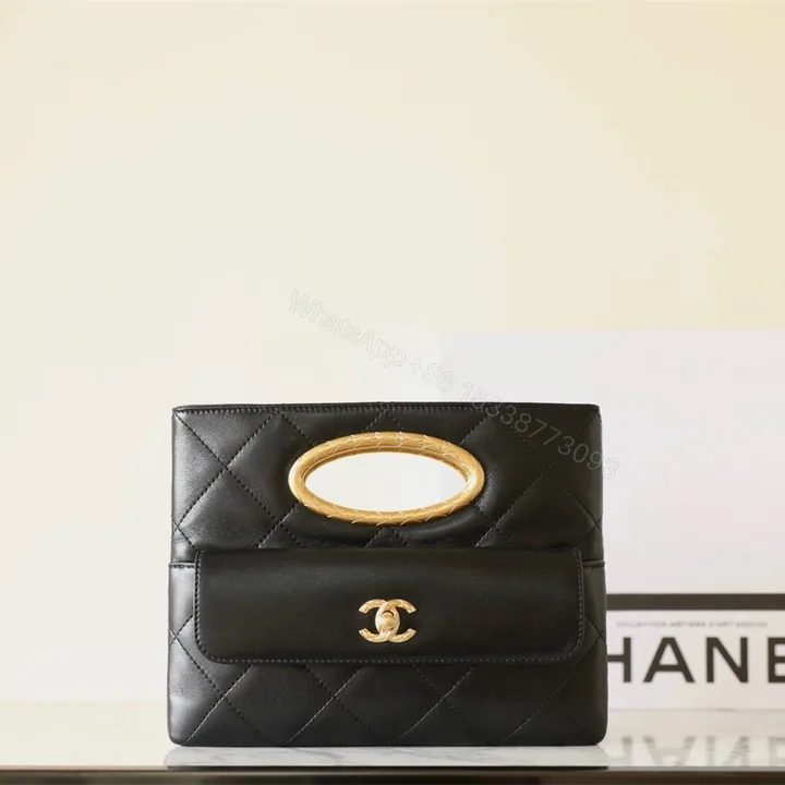 View 1 of 高仿Chanel*24B系列AS5038單肩手提包黑色免檢版