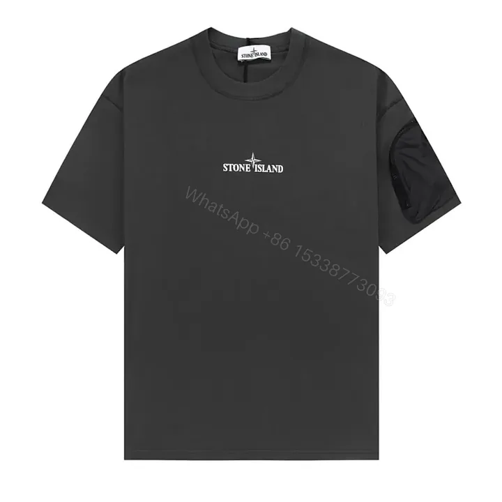 View 1 of Minimalist Graphic Tee: Premium Cotton, Subtle Logo, Modern Fit