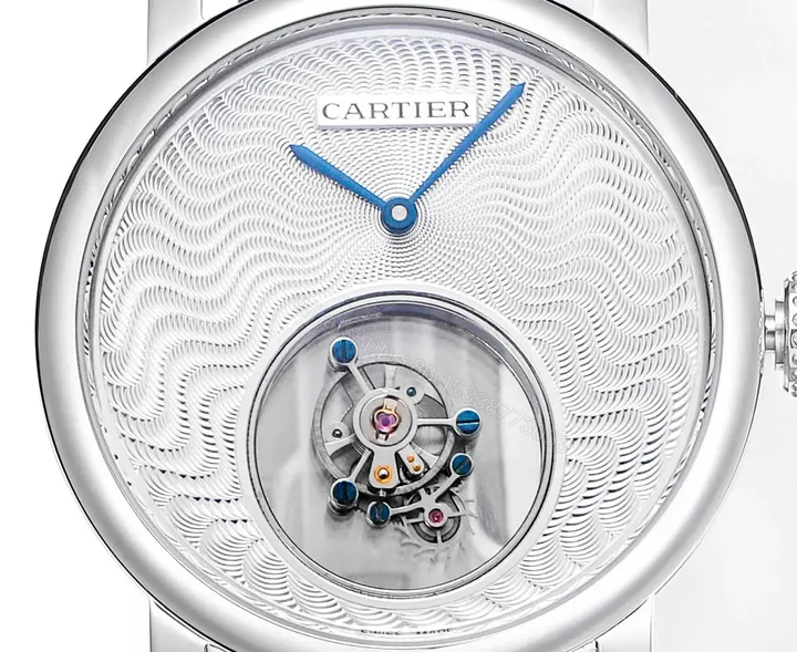 View 1 of Cartier Rotonde Double Tourbillon 45mm Leather Strap Premium Edition CARTIER-ROTONDE-TB-45
