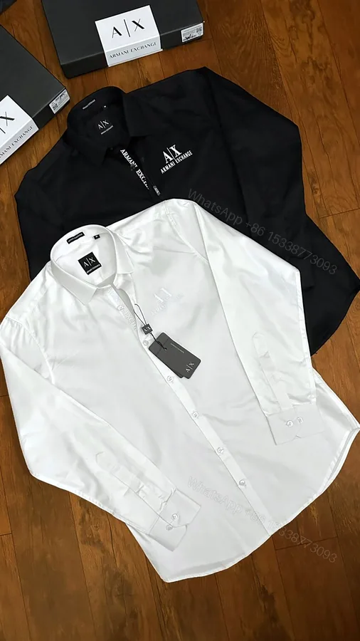 View 1 of First Copy Armani Exchange Premium Cotton Shirts