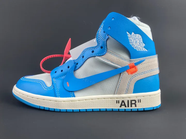 View 1 of Jordan 1 Retro High Off-White University Blue