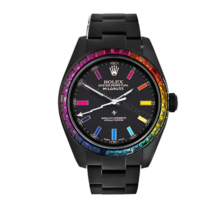 View 1 of Rolex Milgauss Sapphire Bezel