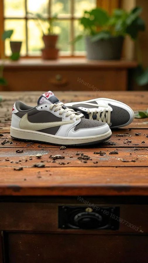 View 1 of FIRST COPY NIKE TRAVIS SCOTT REVERSE MOCHA