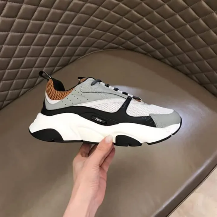 View 1 of B22 SNEAKER TECHNICAL MESH WITH AND CALFSKIN – CD107