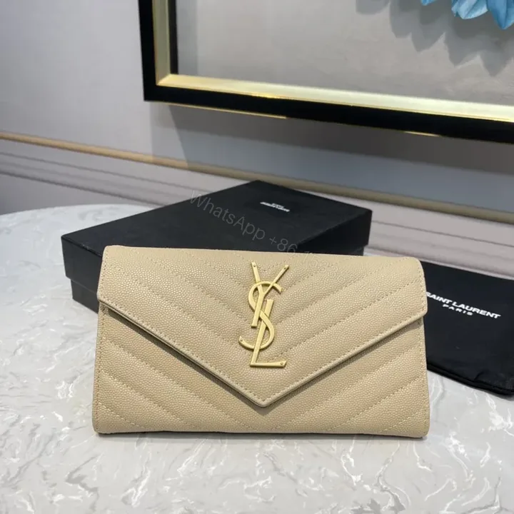 View 1 of Beige Quilted Envelope Clutch â€” Day-to-Night Sophistication