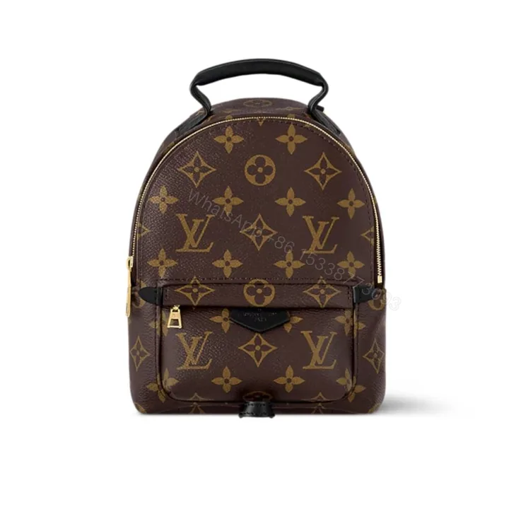 View 1 of Louis Vuitton Palm Springs Mini Backpack Brown 22Cm M44873