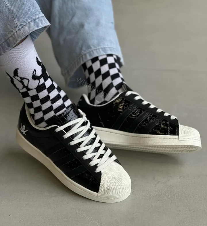 View 1 of Adidas Originals Superstar Danger First Copy Shoes — Men's | COD India