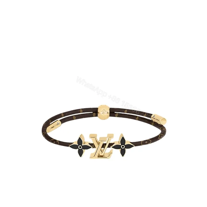 View 1 of Louis Vuitton Lv Iconic Bracelet Monogram Brown M1019Z
