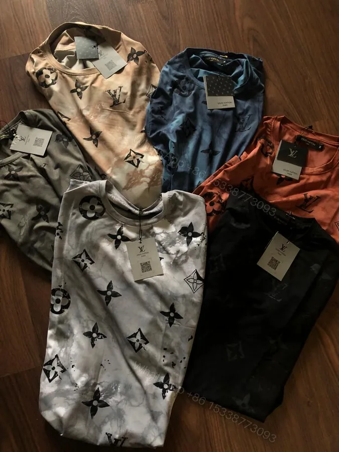 View 1 of LOUIS VUITTON COTTON LYCRA FABRIC HALF SLEEVE T-SHIRT