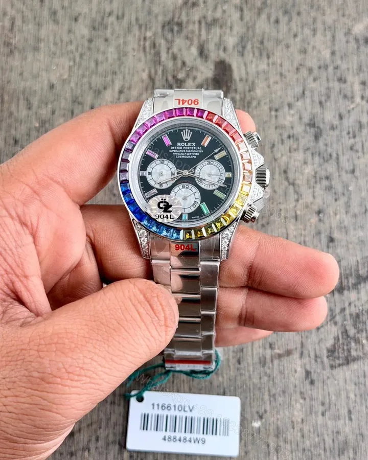 View 1 of Rolex Daytona Rainbow Watch