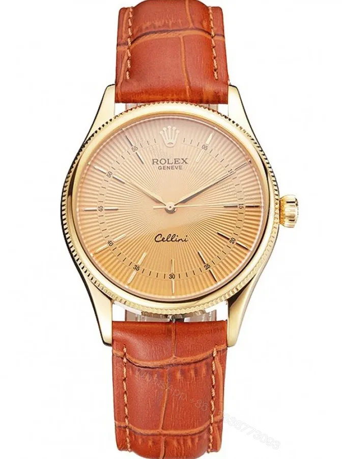 View 1 of Superclone Rolex Cellini Gold Dial REP016808