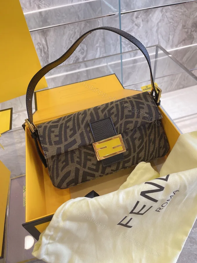 View 1 of Fendi Women Baguette 1997 Brown