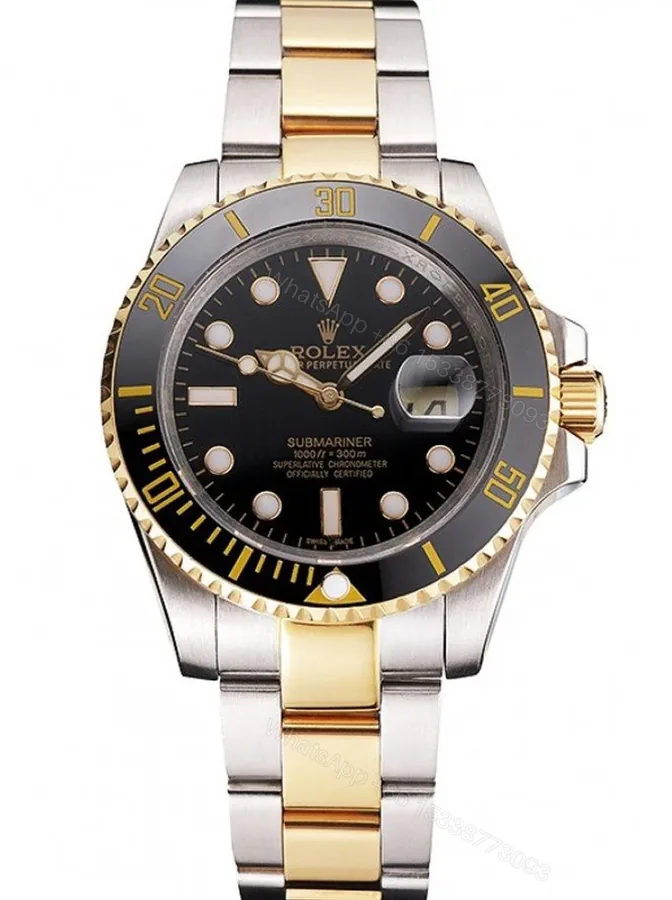View 1 of Superclone Rolex Submariner Black Dial PR16233BG