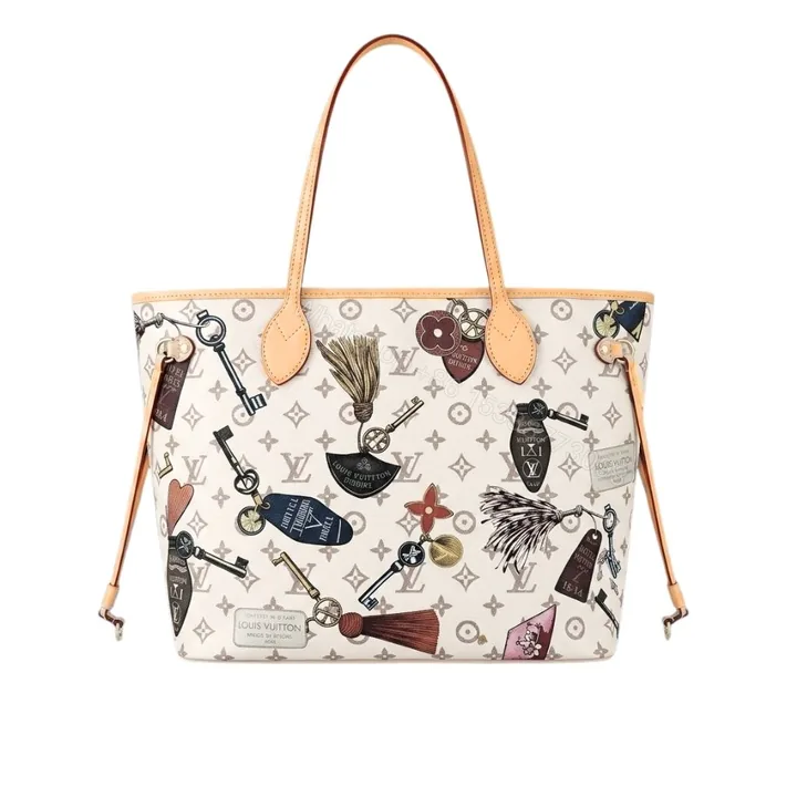 View 1 of Louis Vuitton Neverfull MM Cream 31Cm M29449