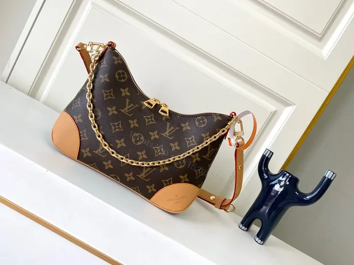 View 1 of Crescent Monogram Bag: Louis-Inspired Everyday Chic