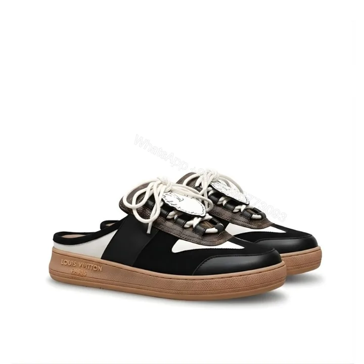 View 1 of Louis Vuitton Lous Open Sneakers Black 1ABVQ9