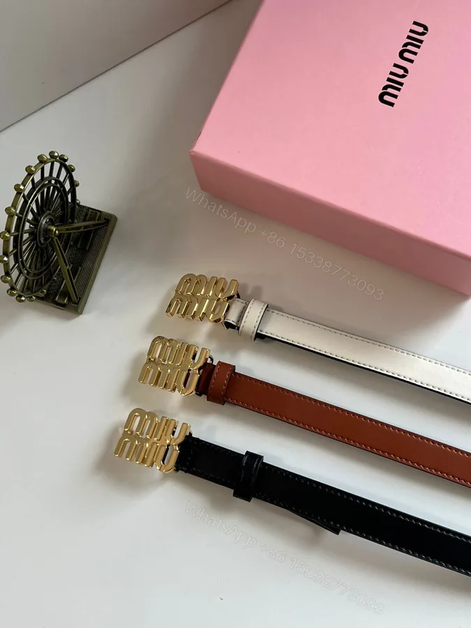 View 1 of FIRST COPY MIU MIU Women's Belt