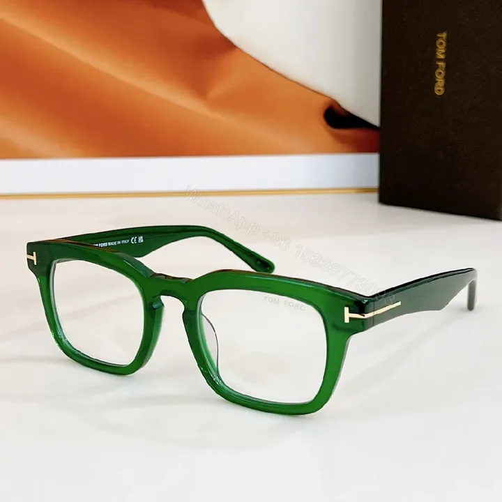 View 1 of Bold Green Frame Glasses: Timeless Luxury Eyewear